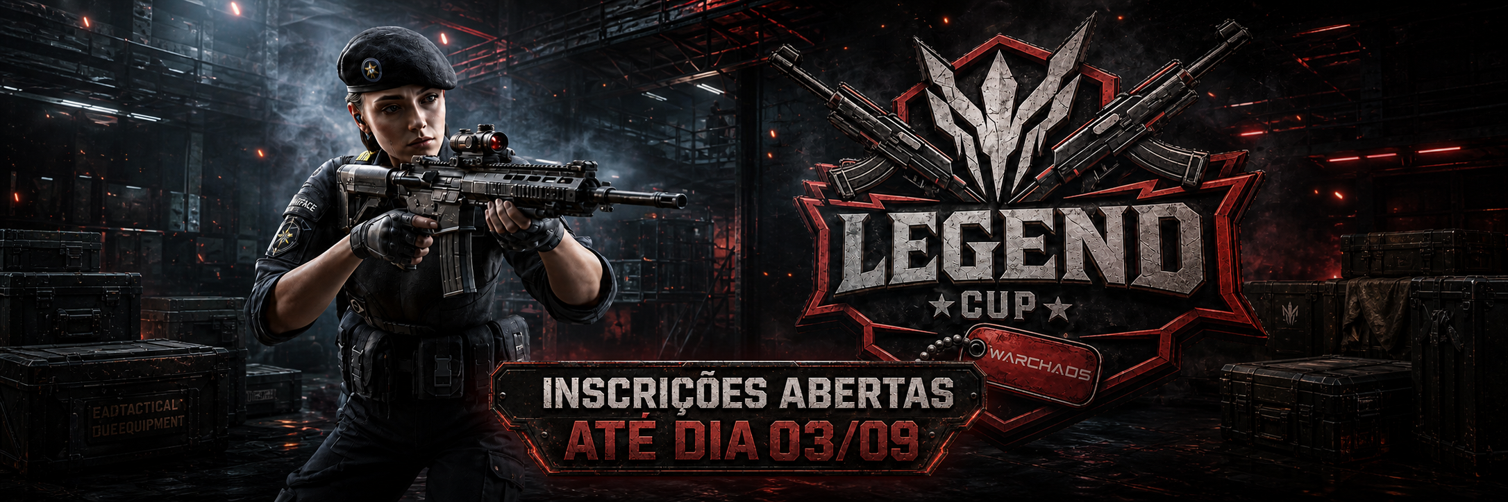 Legend Cup WarChaos — inscrições abertas até dia 03 de setembro